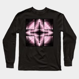 Purple and black Long Sleeve T-Shirt